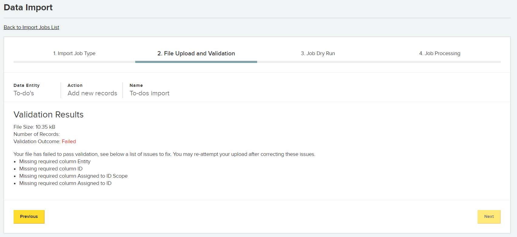 wicket-admin-import-todo-step2-failed.png